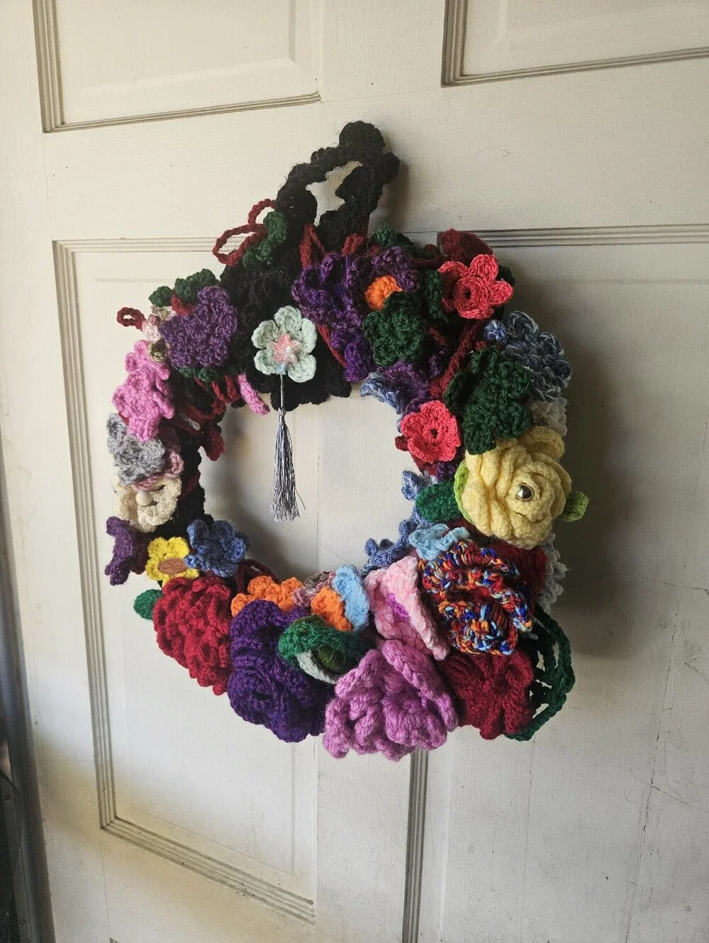 Handmade Día de Muertos Wreath 18
